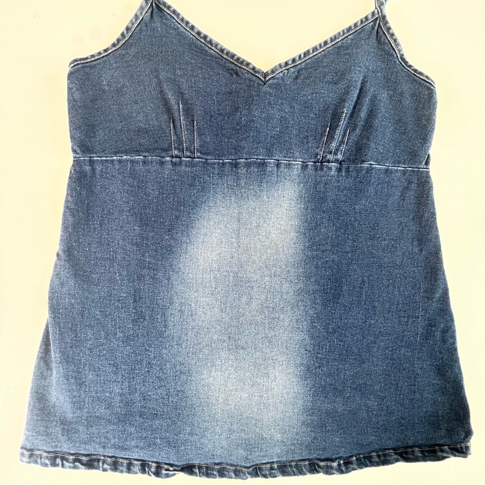 Y2k denim cami